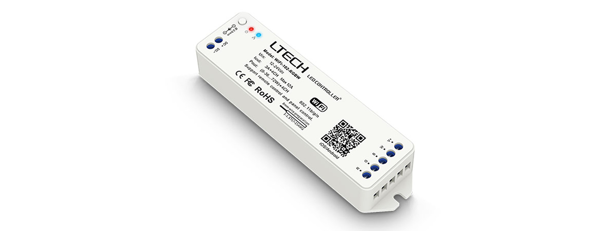 Wi-Fi LED Controller Controllers LTECH DMX / RGB / WWCW